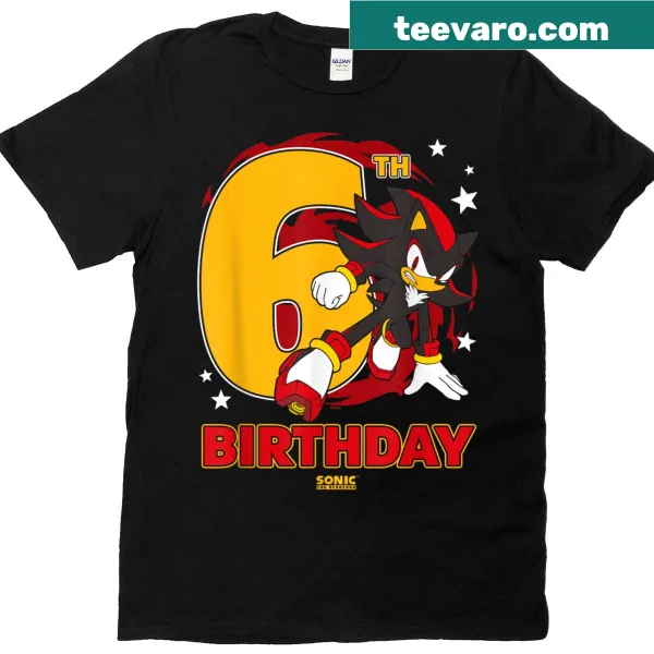 Sonic The Hedgehog Epic Shadow birthday t-shirt