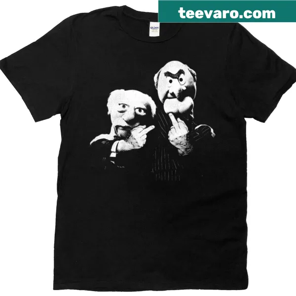 Sarcastic Statler and Waldorf graphic T-shirt