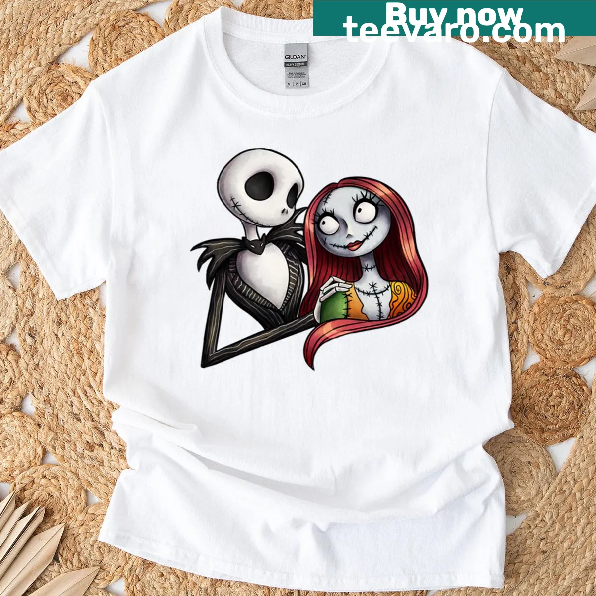 Sentimental typography t-shirt with the phrase 'Stay By My Side' — on a men's t-shirt