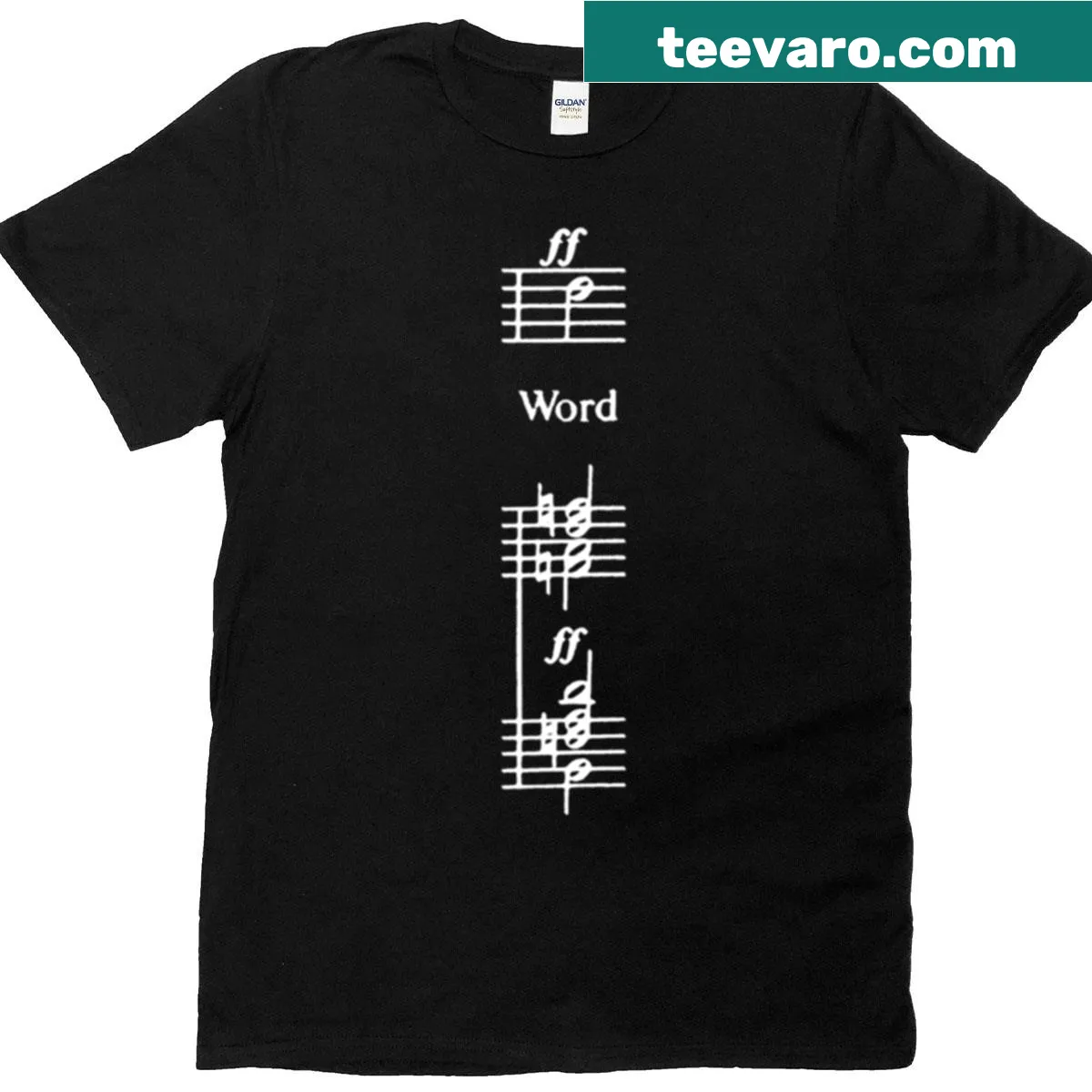 T-shirt featuring the phrase 'Word Of The Father' — on a men's t-shirt