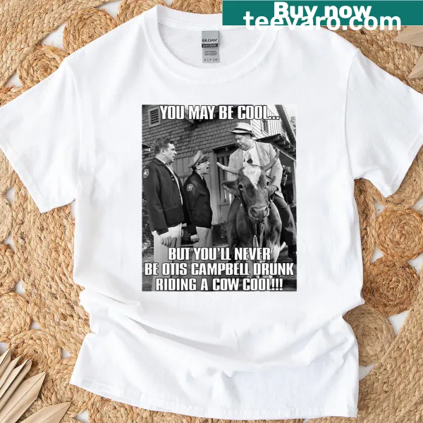 Funny saying T-shirt about being cool vs. drunk