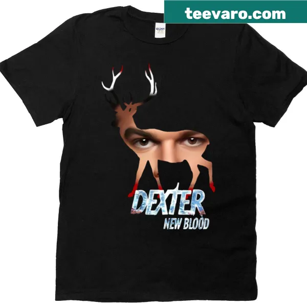 Illustrated portrait of a deer on a nature-themed t-shirt