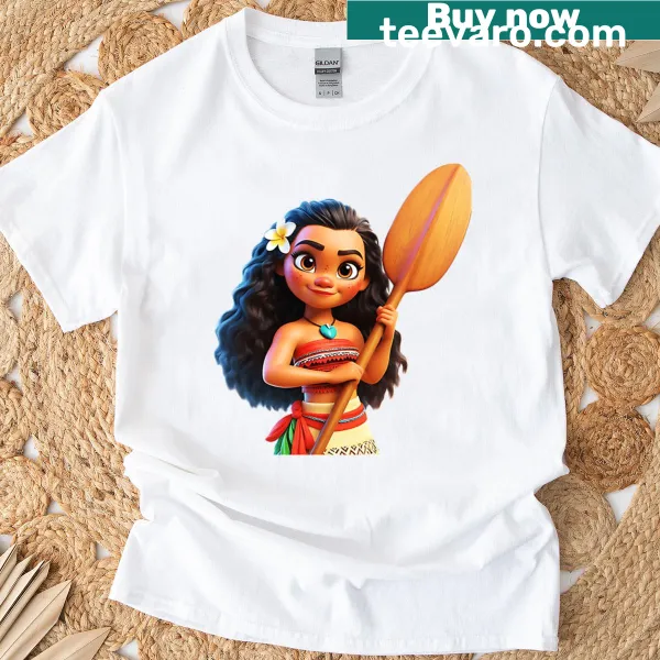 Playful cartoon design featuring a whimsical character on a t-shirt