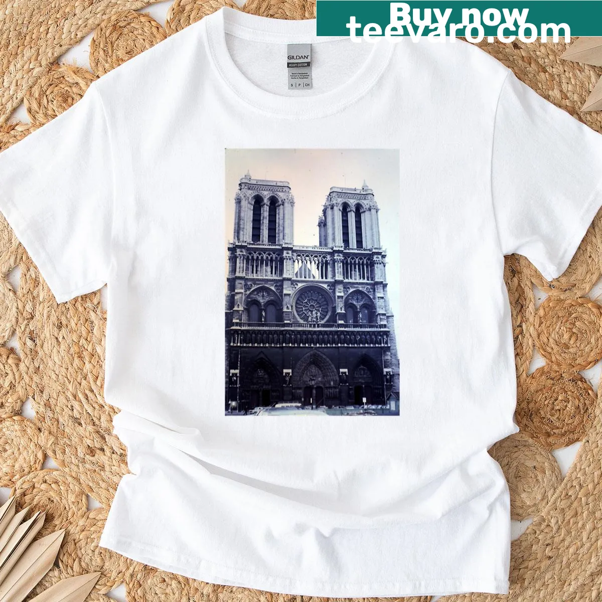 Vintage-style T-shirt referencing Europe in 1967 — on a men's t-shirt