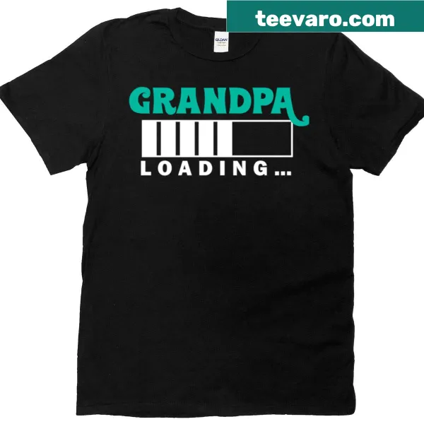 Funny text 'Grandpa Loading' in a playful design.
