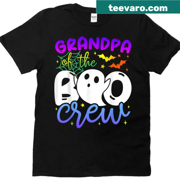 Funny 'Grandpa Of The Boo Crew' Halloween t-shirt