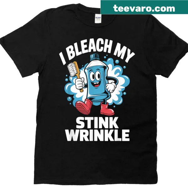 Funny Christmas T-shirt with humorous text about wrinkles