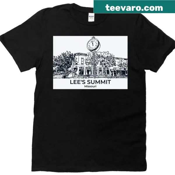 Typography design featuring Lees Summit, Missouri.