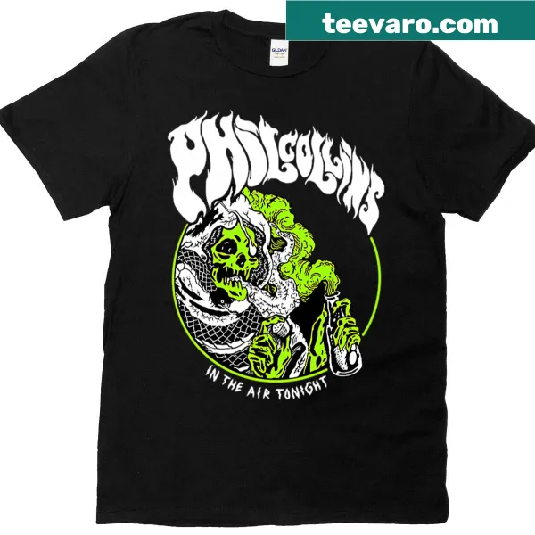 Vintage-themed Metal Genesis graphic on a T-shirt