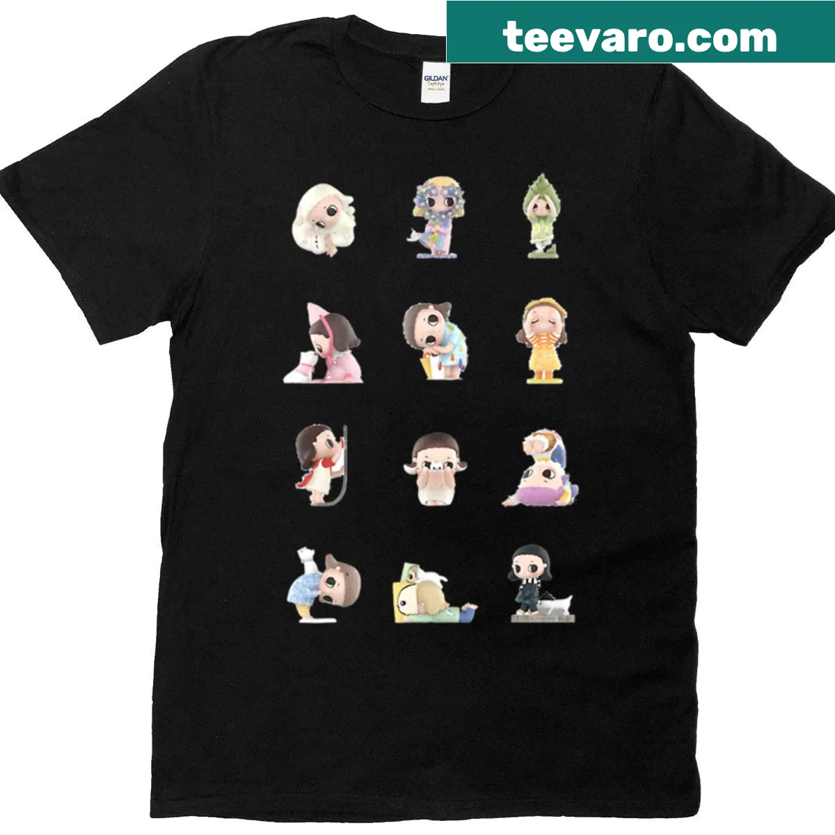 Typography T-shirt featuring 'Nyota' with seasonal motifs — on a men's t-shirt