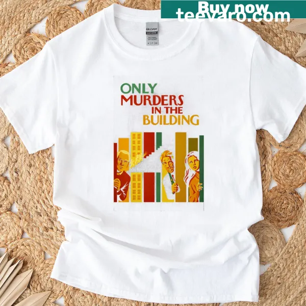 Retro poster style t-shirt for Only Murders In The Building