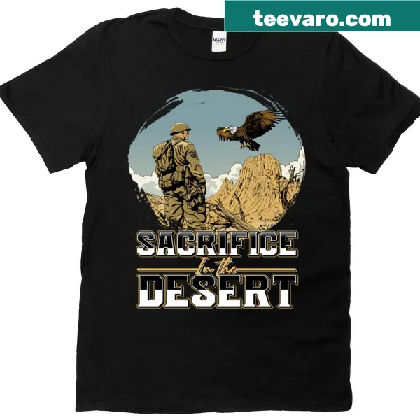 T-shirt with a graphic commemorating Operation Desert Storm