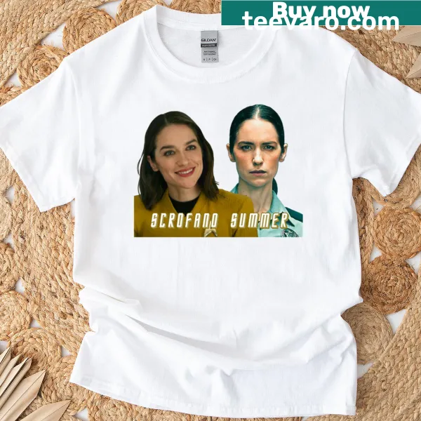 Charming summer illustration on a T-shirt