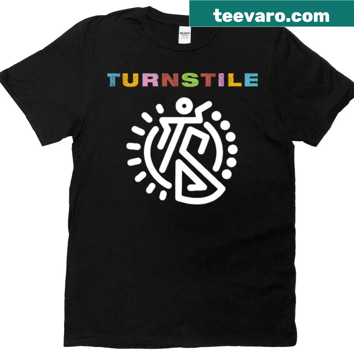 Turnstile Band graphic T-shirt for music fans — on a men's t-shirt