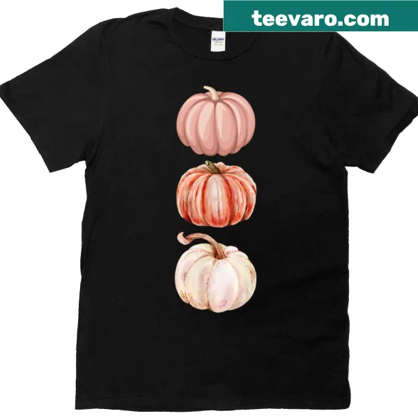 Vintage watercolor pumpkin design for Thanksgiving