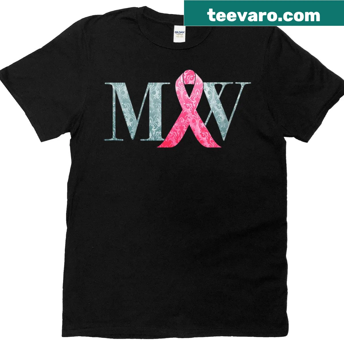 Playful T-shirt featuring a musical band design for women — on a men's t-shirt
