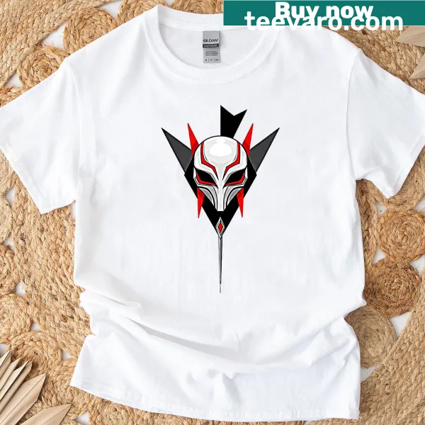 Abstract hornet logo design from Hollow Knight Silksong