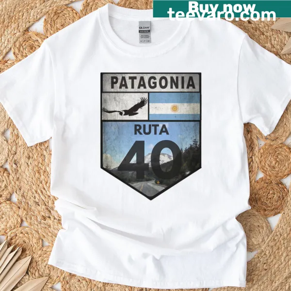T-shirt featuring an emblematic graphic of Argentina's mythical routes