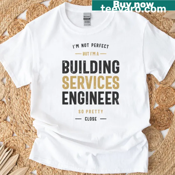 Building services engineer t-shirt with clear text