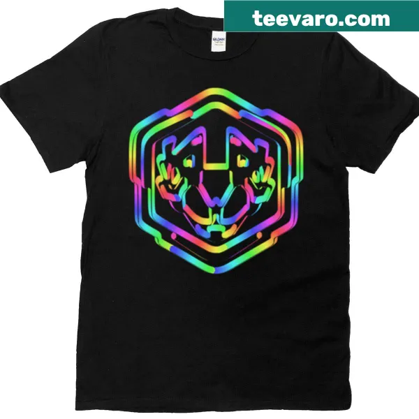 Illustration of alien DNA on a computer art-themed T-shirt