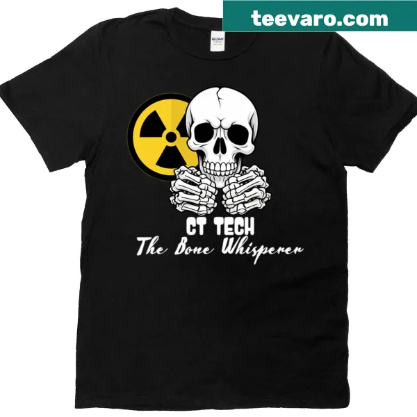 Humorous CT scan graphic with 'Bone Whisperer' text