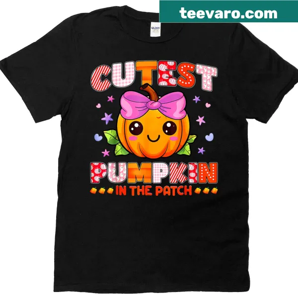 Cute pumpkin t-shirt for kids on Halloween