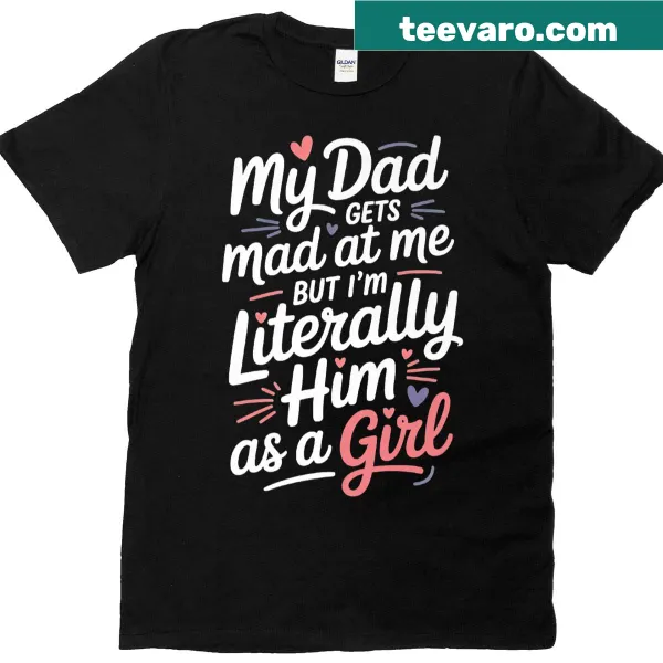 Funny dad clone graphic on premium t-shirt