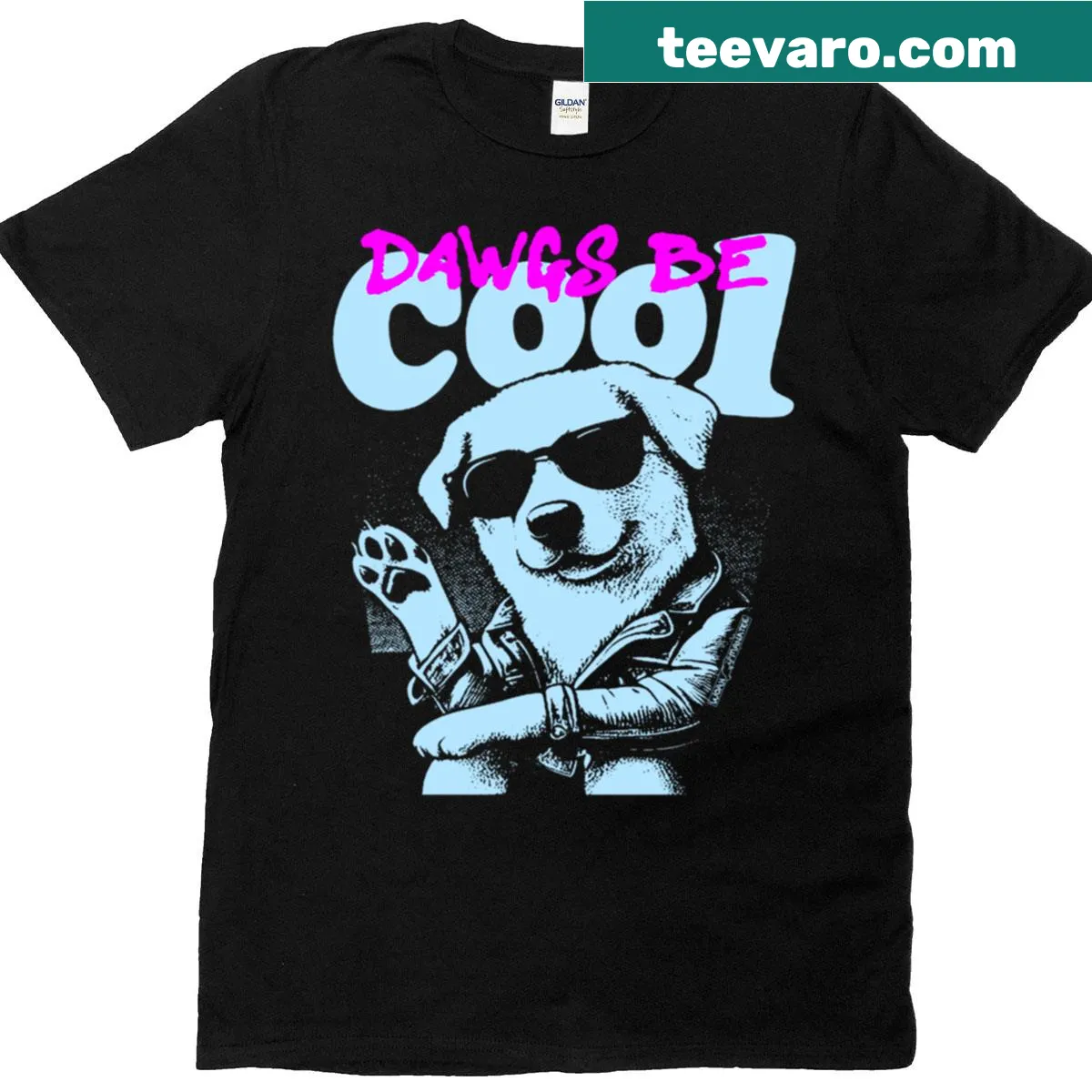 Funny dog-lover t-shirt with cool slogan — on a men's t-shirt