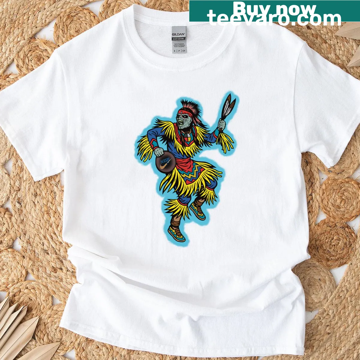 Elementary teacher T-shirt with bold statement design — on a men's t-shirt