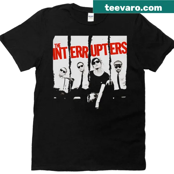 Vintage-style t-shirt featuring ska punk band graphics
