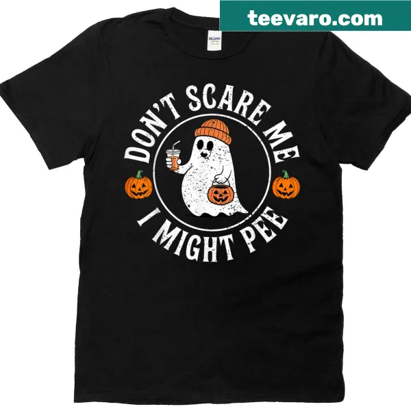 Pregnant ghost graphic with funny Halloween saying