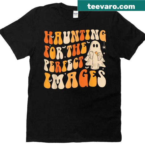 Humorous ultrasound tech Halloween t-shirt with clever imagery