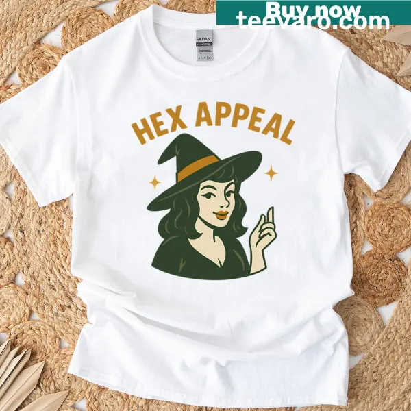 Vintage witch t-shirt with a classic design