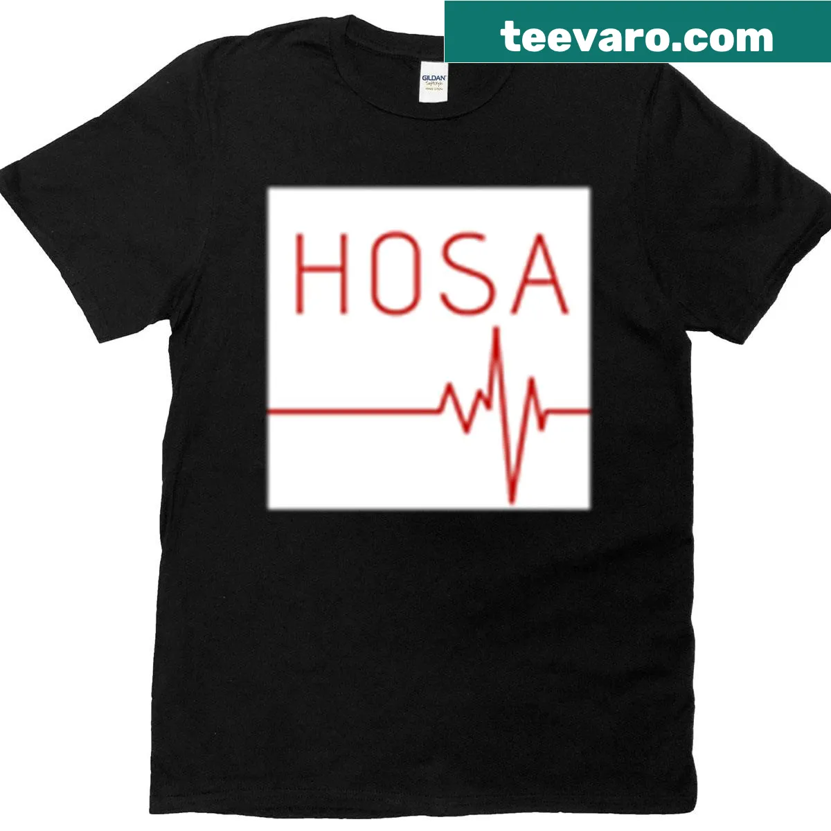 Motivational shirt for HOSA health occupations students — on a men's t-shirt