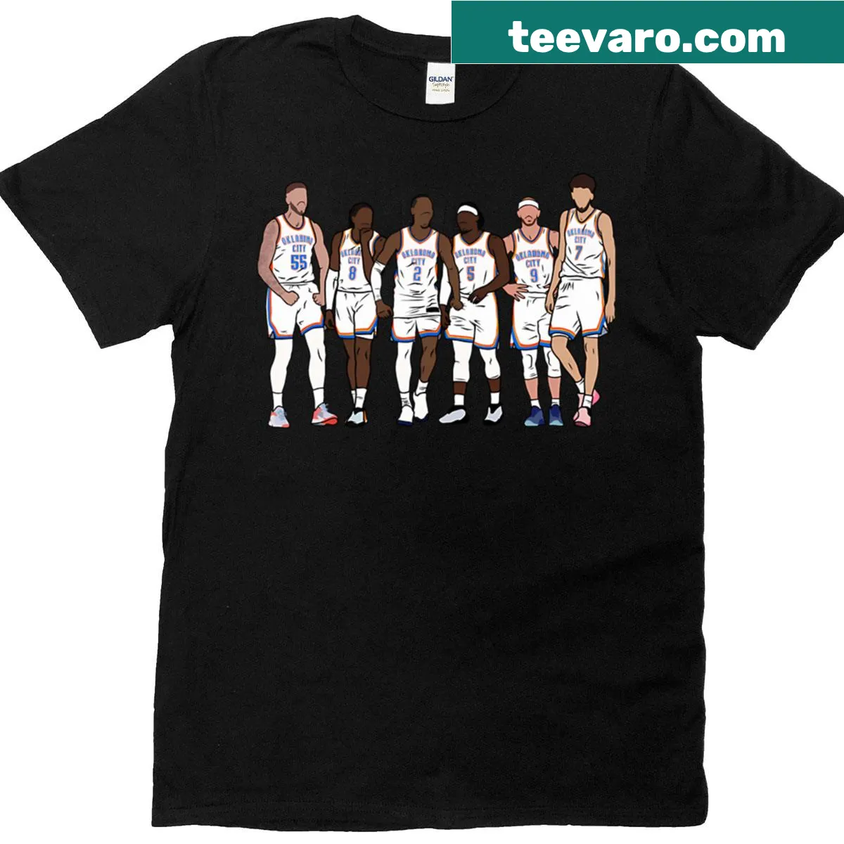 Playful basketball-themed t-shirt with fun graphics — on a men's t-shirt
