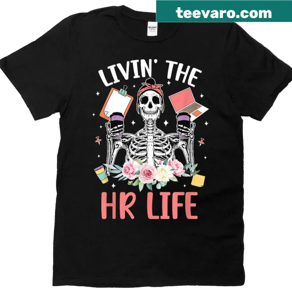 Illustrative t-shirt celebrating the human resources profession