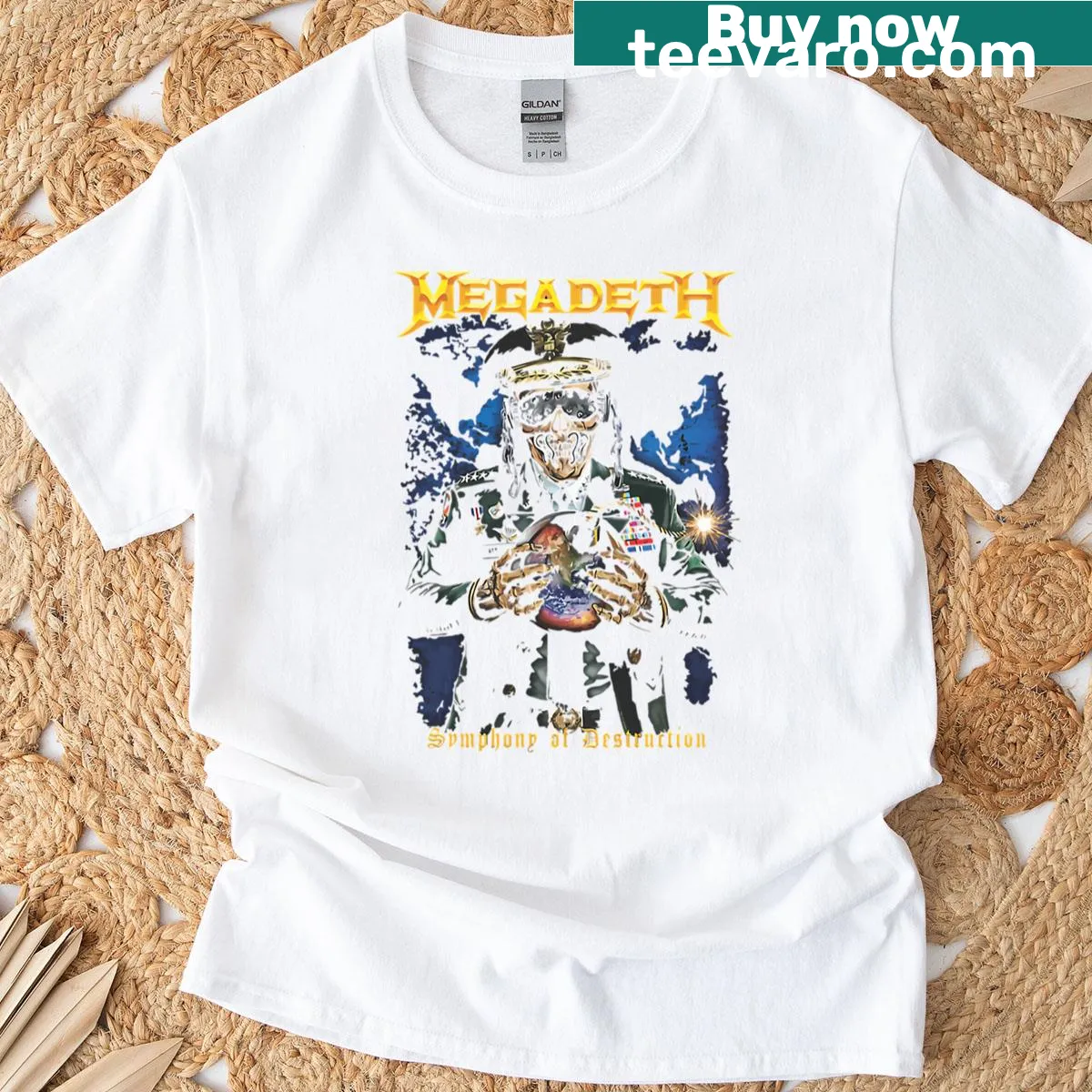 Bold Mega Logos T-shirt showcasing popular brand logos — on a men's t-shirt
