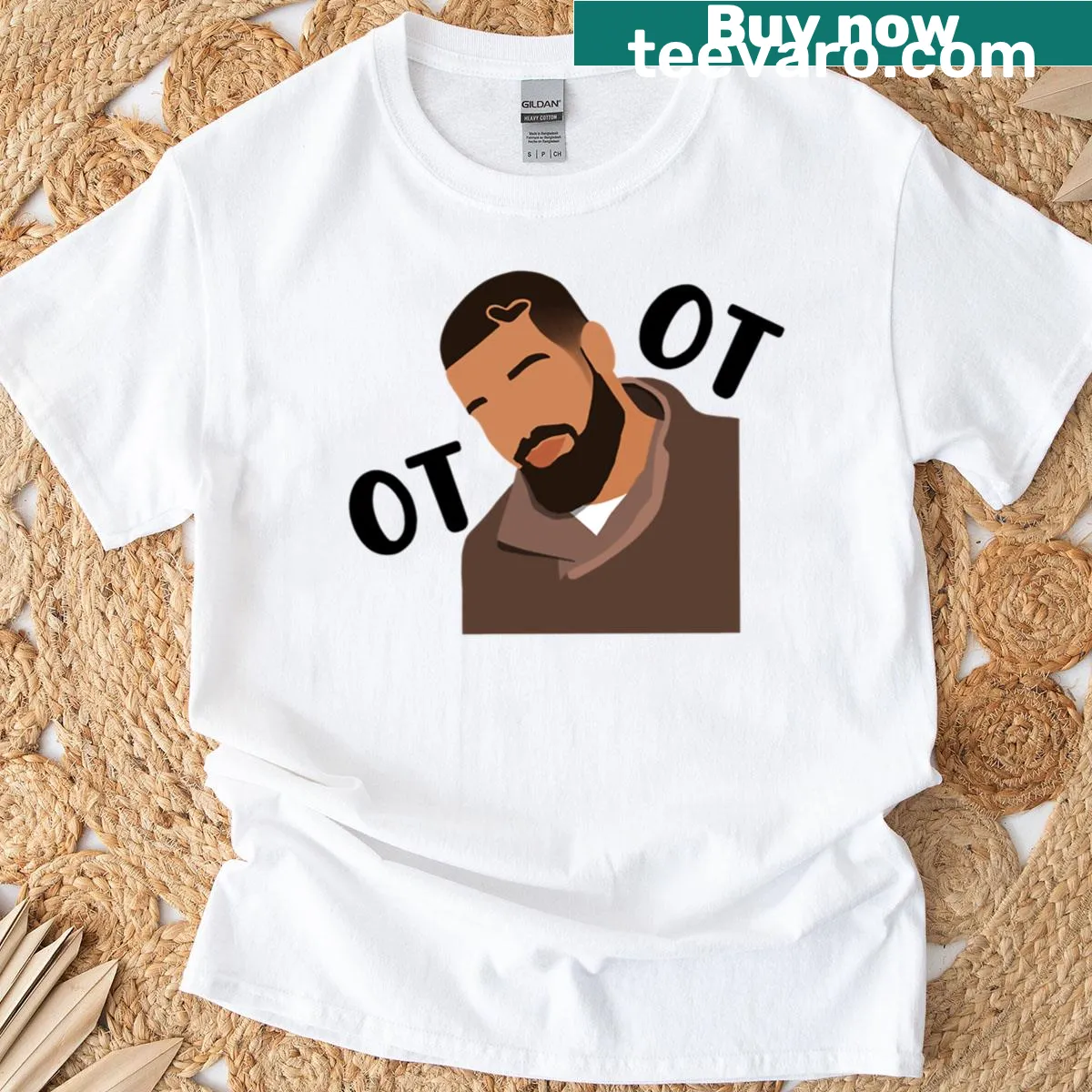 Playful Occupational Therapy Drake T-shirt with fun graphic — on a men's t-shirt