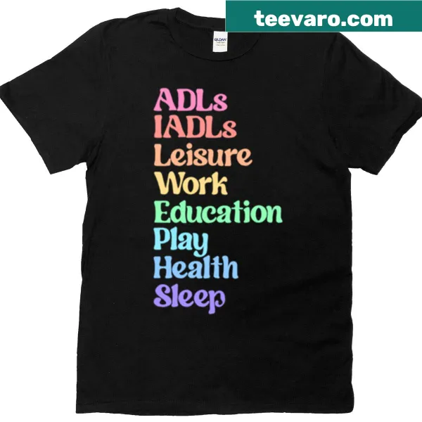 Occupational design t-shirt celebrating various jobs