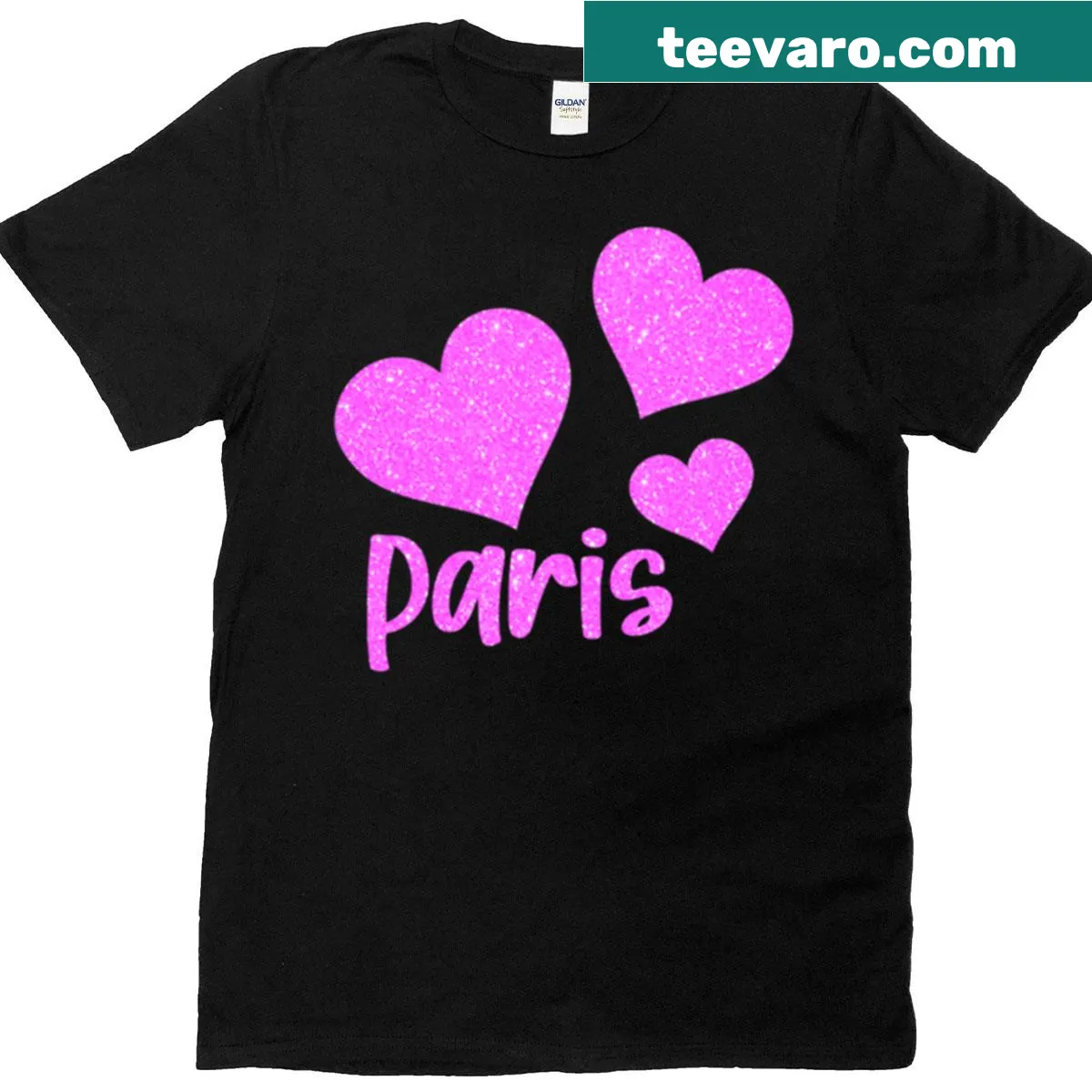 Charming T-shirt celebrating Paris, France — on a men's t-shirt