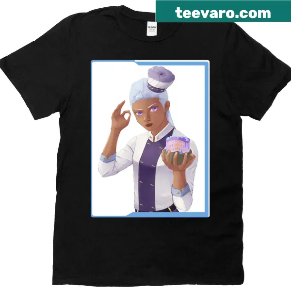 Pastry Chef T-shirt with baking tools illustration