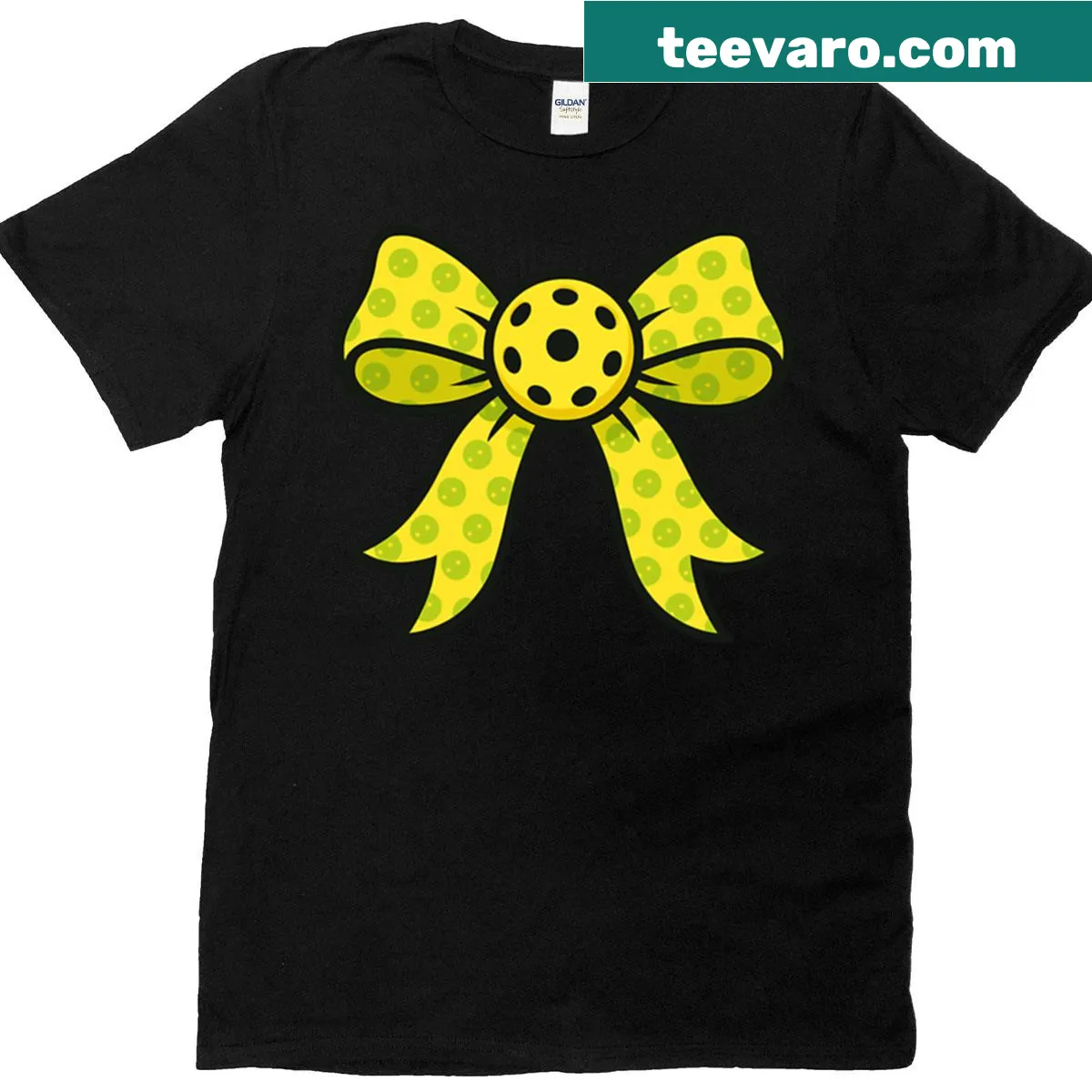 T-shirt celebrating moms who play pickleball, featuring a ribbon design — on a men's t-shirt