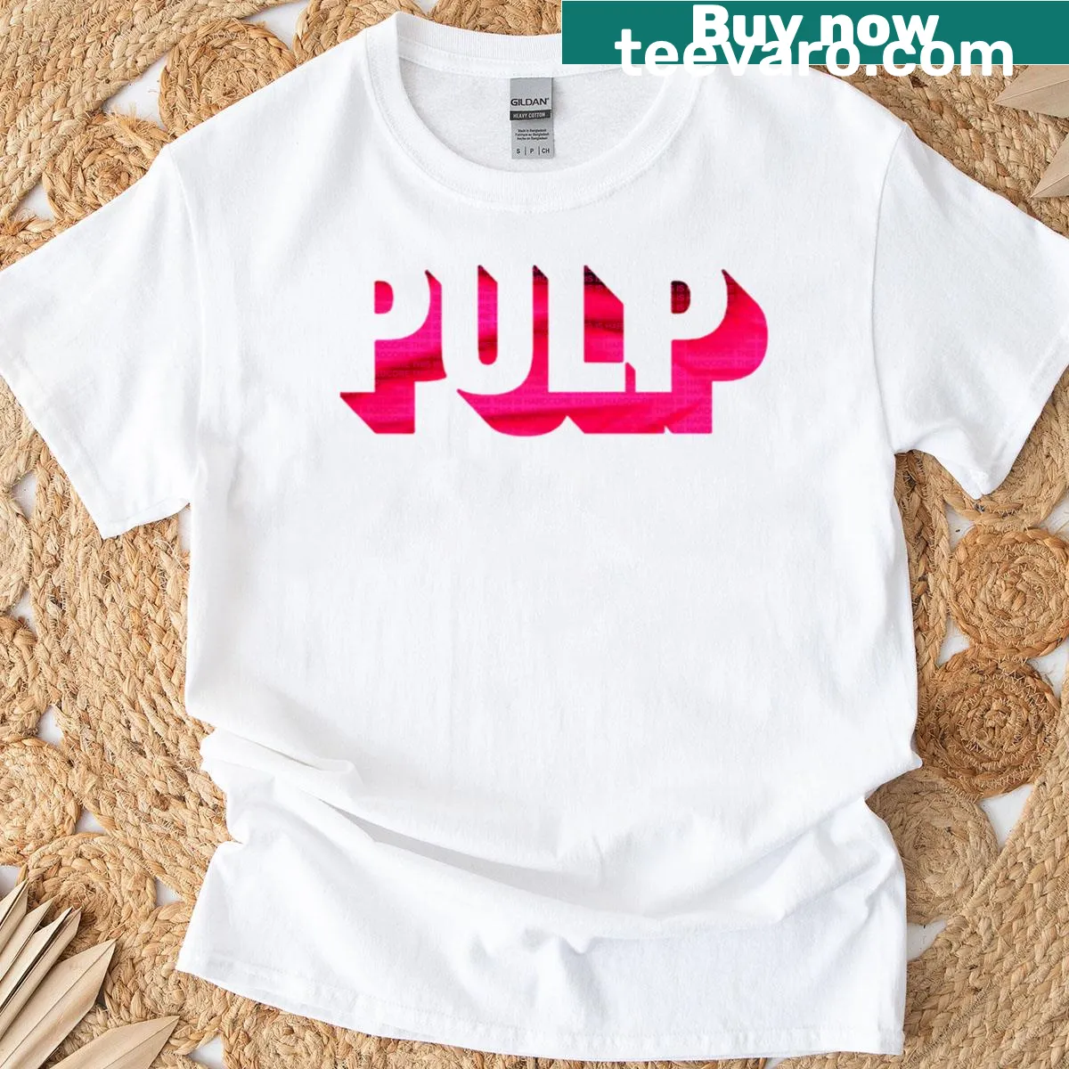 Retro t-shirt featuring the phrase 'This Is Hardcore' from Pulp — on a men's t-shirt