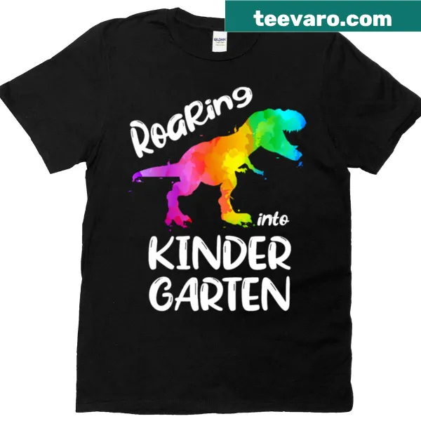 Dinosaur kindergarten shirt with playful design