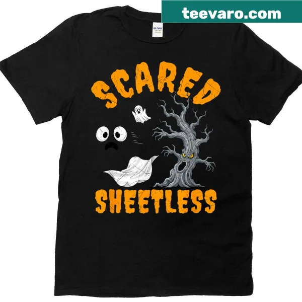 Funny T-shirt with a ghost meme design for Halloween