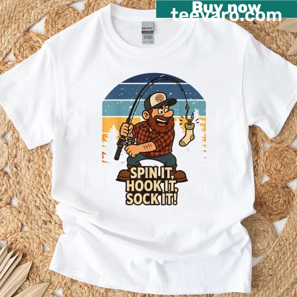 Funny fishing humor design for anglers