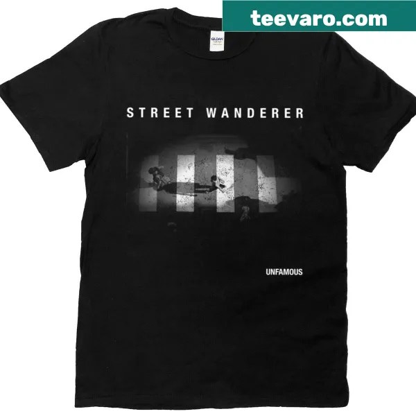 Vintage-inspired Street Wanderer T-shirt for urban explorers
