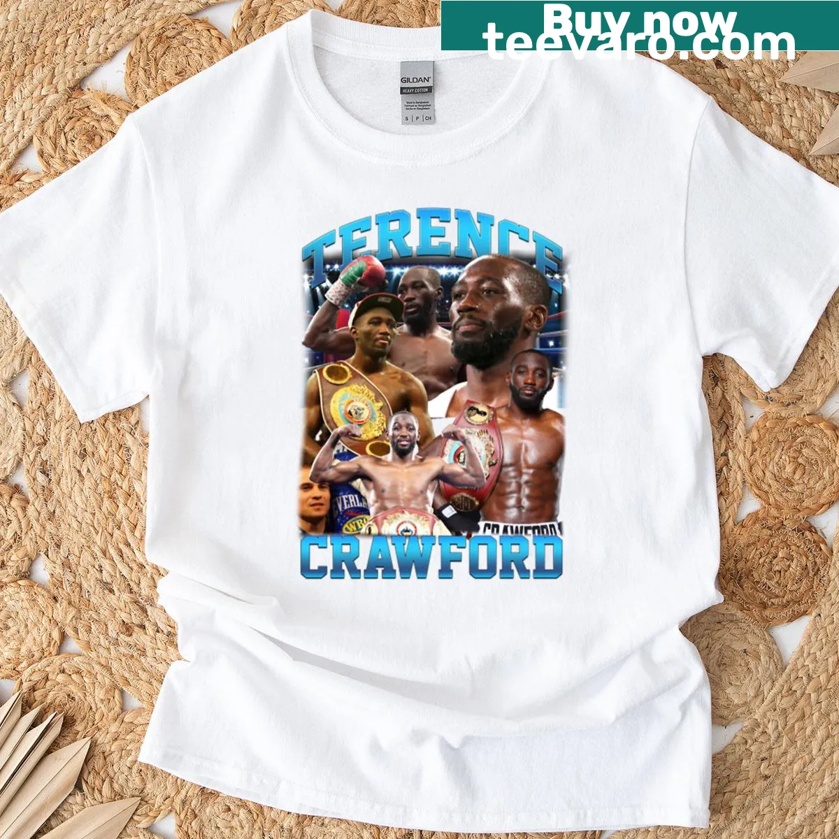 Terence Crawford Undisputed Champion t-shirt for boxing fans — on a men's t-shirt