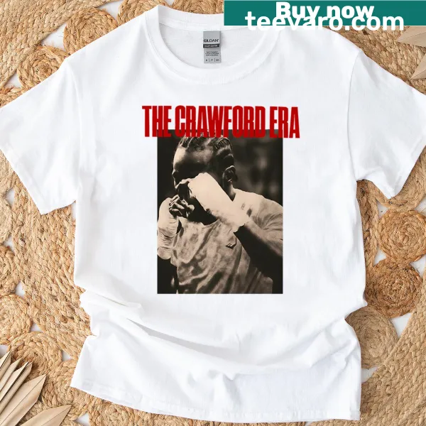 Stylized graphic tee celebrating the Crawford music era