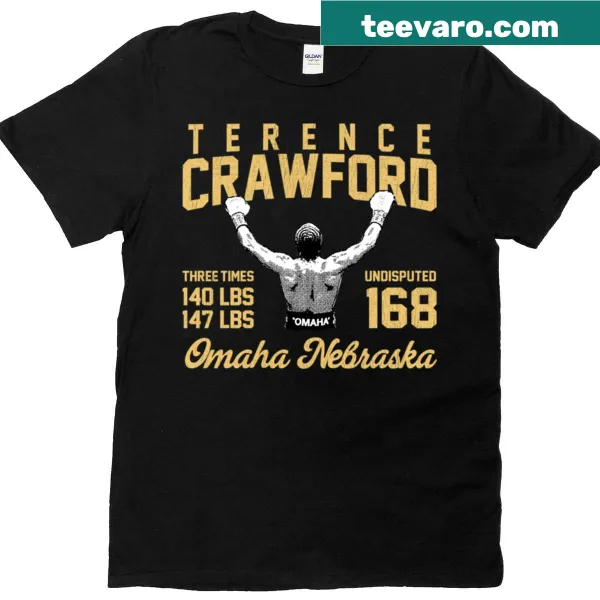 Proud Undisputed Terence Crawford t-shirt with sports design